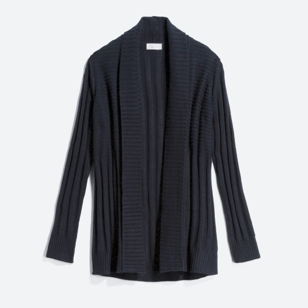 RD STYLELenard Ribbed Shawl Cardigan